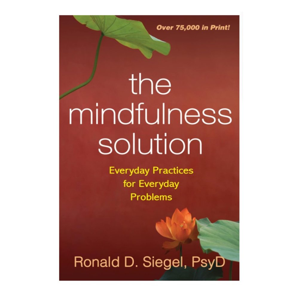 'The Mindfulness Solution' Ronald Siegel Softcover Book Everyday Practice Copy 1
